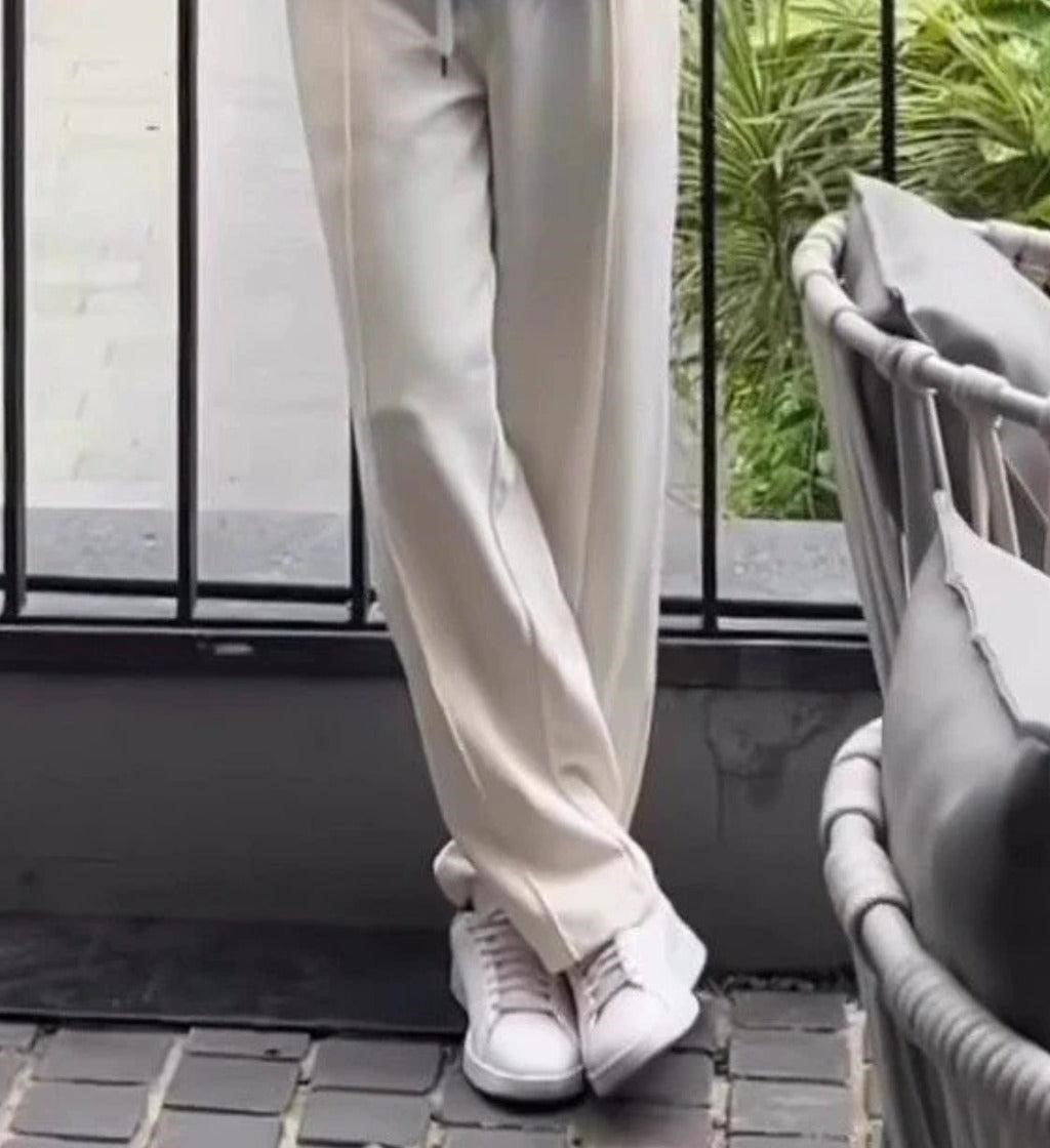 Trouser - Cream Beige
