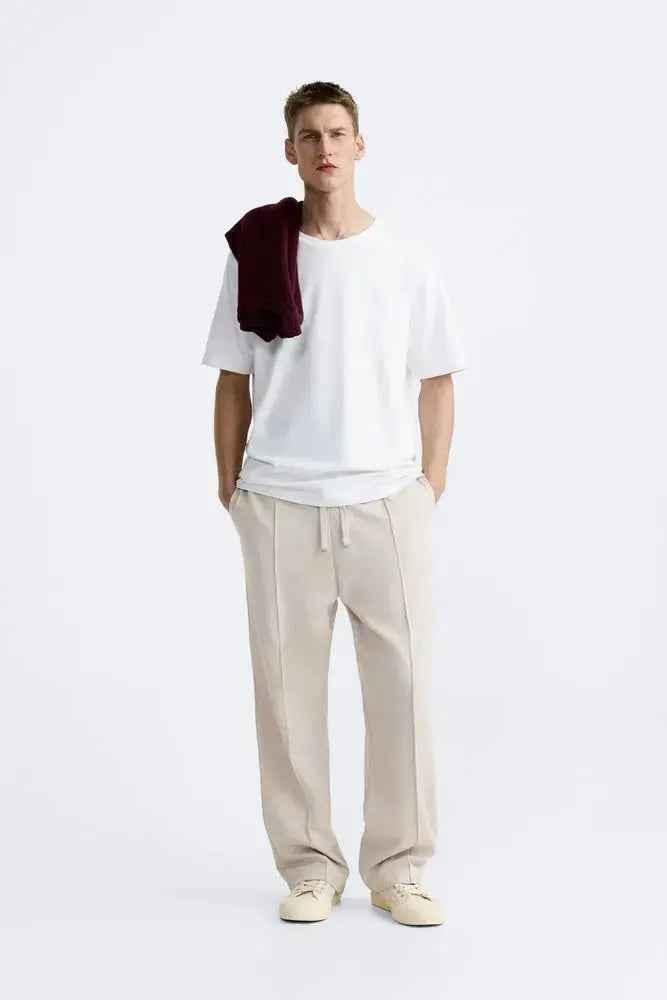 Trouser - Cream Beige